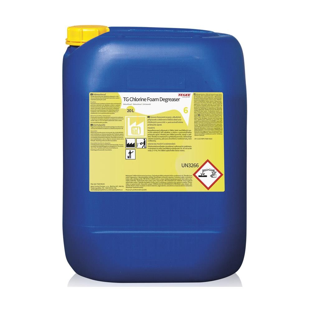 TG Chlorine Foam Degreaser 20l