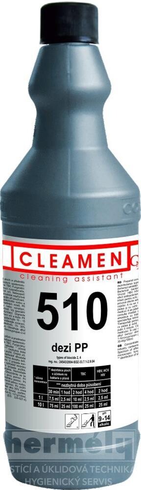 CLEAMEN 510 dezi PP (pevné plochy) 1l