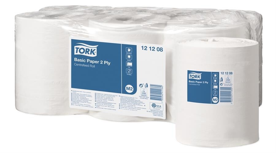 TORK UNIVERSAL 320 papírové ručníky v roli - bílé