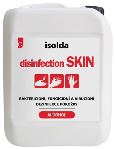 ISOLDA DISINFECTION SKIN 5l - gelová bezoplachová dezinfekce na ruce